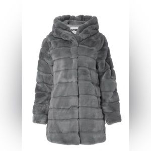 Apparis Hazel coat Color ash gray size extra small new with tags